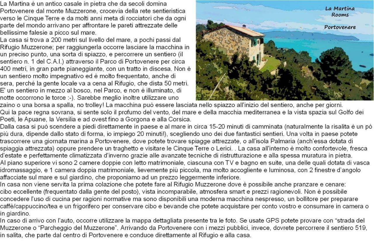 La Martina Portovenere Trekking Cottage ปอร์โตเวเนเร ภายนอก รูปภาพ